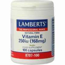 Lamberts Vitamine E 250IE natuurlijk 100vc