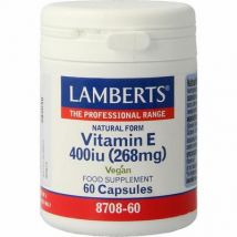 Lamberts Vitamine E 400IE natuurlijk 60vc