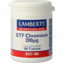 Lamberts GTF chroom 200mcg 100st