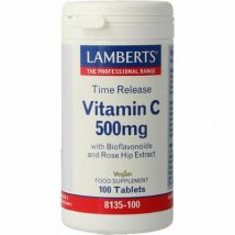 Lamberts Vitamine C 500 time released & bioflavonoiden 100tb