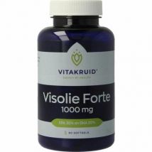 Vitakruid Visolie Forte 1000 mg EPA 35% DHA 25% 90sft