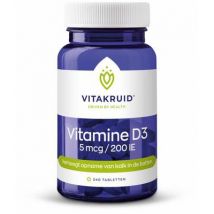 Vitakruid Vitamine D3 5 mcg / 200 IE 240tb