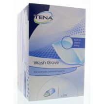 Tena Washandje met plastic voering 175st