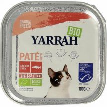 Yarrah Kattenvoer pate met zalm bio 100g