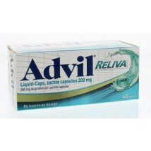 Advil Reliva liquid capsules 200mg 40ca