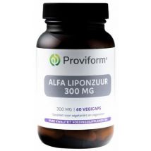 Proviform Alfa liponzuur 300 mg 60vc