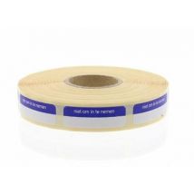 Blockland Strooketiket niet om in te nemen 30 x 7mm 1000st