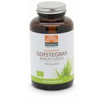 Mattisson Gerstegras barley grass Europa 400mg bio 350tb