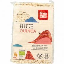Lima Rijstwafels recht dun quinoa bio 130g