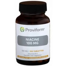 Proviform Vitamine B3 niacine 100 mg 100tb