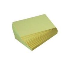 Blockland Receptpapier geel 10.5 x 14.8cm 2000st