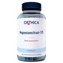 Orthica Magnesium citraat 125 90ca