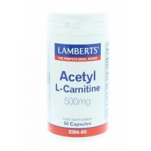Lamberts Acetyl-L-Carnitine 500mg 60ca