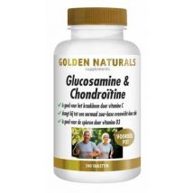 Golden Naturals Glucosamine & chondroitine 240tb