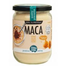 Terrasana Raw maca high energy poeder in glas bio 300g
