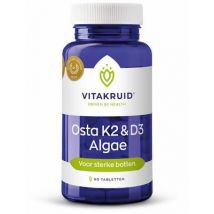 Vitakruid Osta K2 & D3 algae 90tb