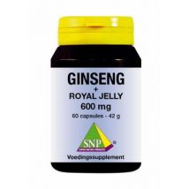 SNP Ginseng + royal jelly 600 mg 60ca