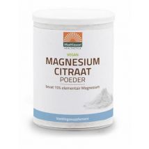 Mattisson Magnesium citraat poeder 15% 200g