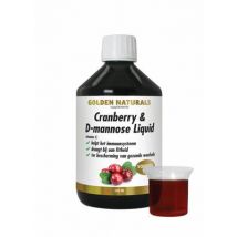 Golden Naturals Cranberry & D-mannose liquid 500ml