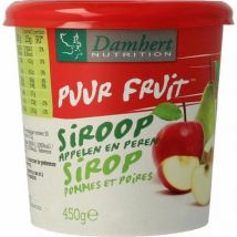 Damhert Puur fruit siroop appelen en peren 450g