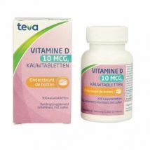 Teva Vitamine D 10 mcg 400IE 300tb