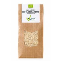 Vitiv Sesamzaad wit gepeld bio 500g