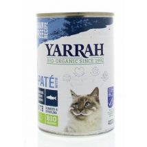 Yarrah Kat pate met vis bio 400g