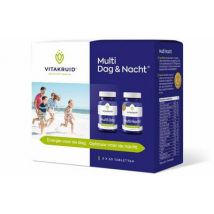 Vitakruid Multi dag & nacht 2 x 30 tabletten 2x30st