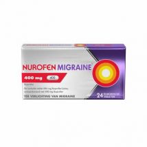 Nurofen Migraine 400 mg omhulde tabletten 24st