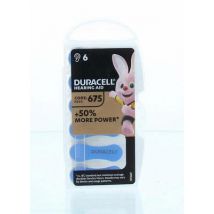 Duracell Hearing aid batterij 675 6st