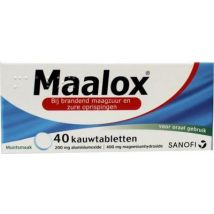 Maalox Kauwtabletten 200/400mg 40kt