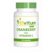 Elvitum Cranberry + 60mg vitamine C 60vc