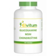 Elvitum Glucosamine MSM chondroitine 180st