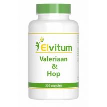 Elvitum Valeriaan en hop 270st