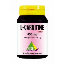 SNP L-Carnitine 650mg puur 30ca