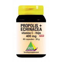 SNP Propolis+echinacea - thijm- vitamine C 400mg puur 60ca