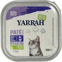 Yarrah Kattenvoer pate met kip en kalkoen bio 100g