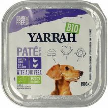 Yarrah Hondenvoer pate met kip en kalkoen bio 150g