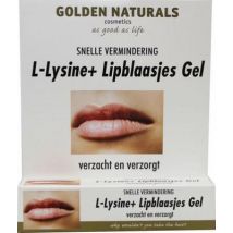 Golden Naturals L-Lysine+ lipblaasjes gel tube 15ml