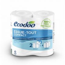 Ecodoo Keukenrol compact ecologisch bio 2st