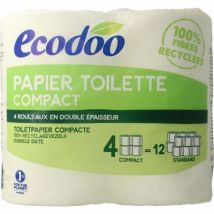 Ecodoo Toiletpapier compact ecologisch bio 4st