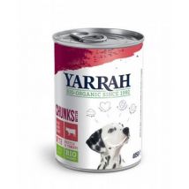Yarrah Hond brok rund in saus bio 405g