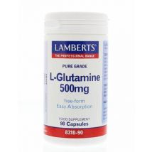 Lamberts L-Glutamine 500mg 90vc