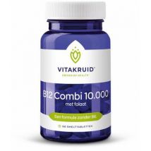 Vitakruid B12 Combi 10.000 met folaat 60tb