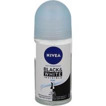 Nivea Deodorant roller invisible black & white pure 50ml