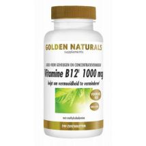 Golden Naturals Vitamine B12 1000mcg vegan 240zt