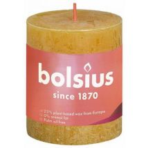 Bolsius Rustiekkaars shine 80/68 honeycomb yellow 1st