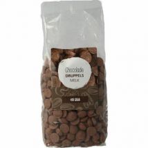 Mijnnatuurwinkel Chocolade druppels melk 400g