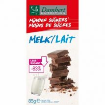 Damhert Chocoladetablet melk minder suikers 85g