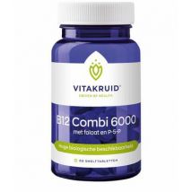 Vitakruid B12 Combi 6000 met folaat & P-5-P 60tb